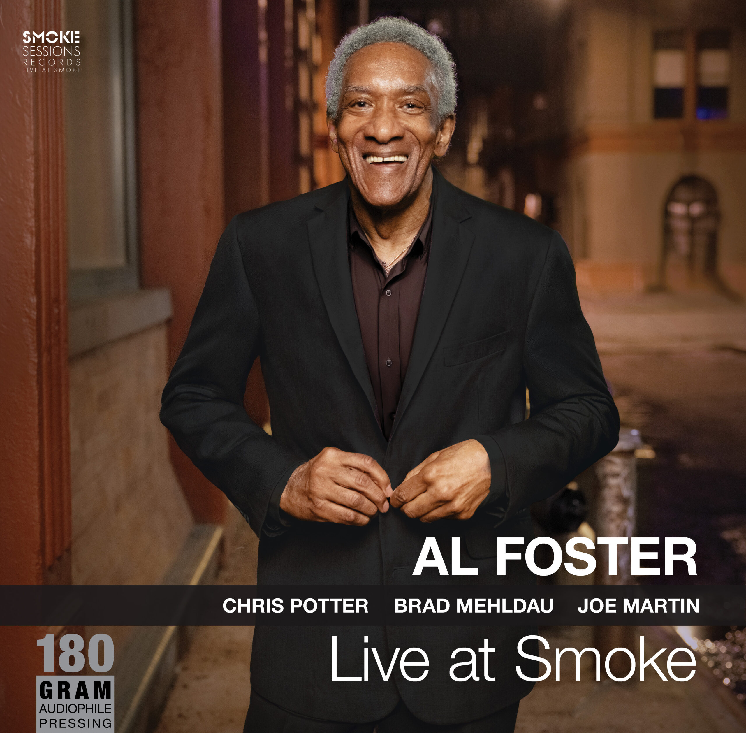 Al Foster LIVE AT SMOKE Cover LP